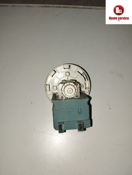 Б/У Насос-помпа GRE для пральної машини (на 8 засувках) 34W / 230V ("контакти позаду роздільно") Італія 1696*E фото