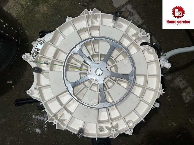 Б/У Бак стиральной машины BEKO WTV8634XCO R3-M12 ASCOLL 3603*E фото