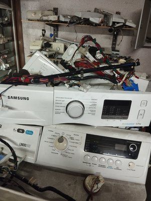 Б/У Комплект електроніки на пральну машину Samsung wf60f4e0w0w/UA  DC41-00203B DC9201236A 3032*E фото