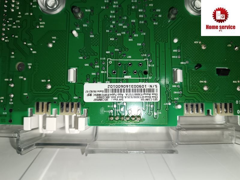 Б/У Модуль индикации стиральной машины Electrolux 136007635/А, 136007757/А. +переключатель режимов (как на фото) 2982*E фото