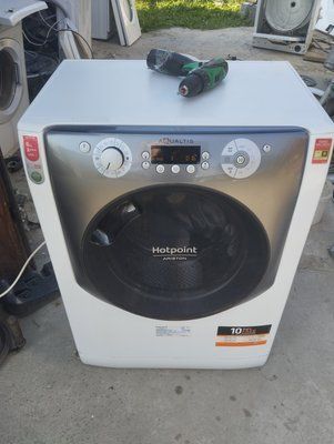 Б/У Розбирання пральної машини Ariston AQS63F 29 EU .  Запчастини на пральну машину Ariston AQS63F 29 EU .  Ariston AQS63F 29 EU по запчастинах. 3383*E фото