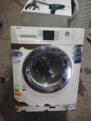 Б/У Розбирання пральної машини Beko WKB 71041.  Запчастини на пральну машину Beko WKB 71041. 3133*E фото