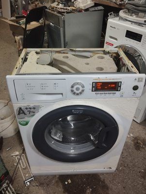 Б/У Запчастини на пральну машину Ariston WMSD 723 .  Розбирання пральної машини Ariston WMSD 723 .  Ariston WMSD 723 за запчастинами 3533*E фото