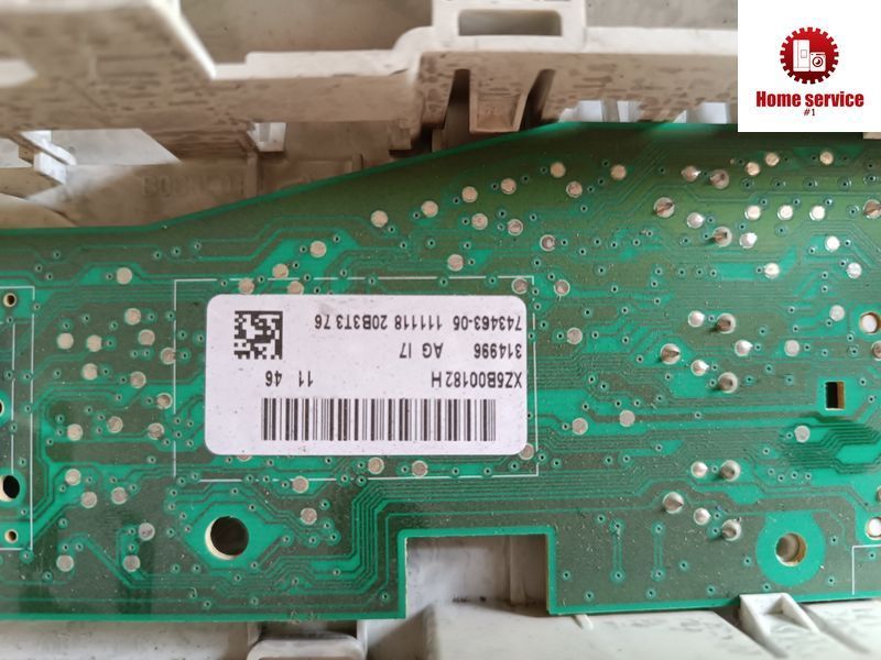 Б/У Модуль индикации стиральной машины Xz5b00182h, 314996, 743463-05 111118 20B3T3 76 2024*E фото