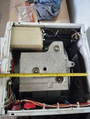 Б/У Бак в зборі на пральну машину Gorenje в повнорозмірний корпус. Бак нержавійка. Підшипники хороші 2075*E фото