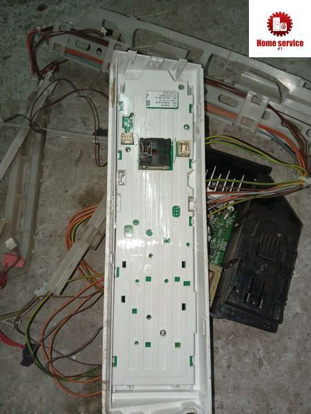 Б/У Модуль індикації пральної машини Bosch (інвертор).  AKO 738060-05 PRG 740409-00 AK45 BSH 9000 474 849 - 01 3684*E фото