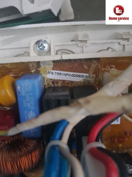Вживаний модуль управління пральною машиною Samsung WF-R1061  MFS-TRR1NPH-00/090815/3LF 4095*E фото