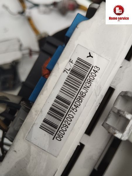 Б/У Модуль управления стиральной машину Samsung Ecobuble. Двигун на 9 контактов .  DC9200754 3485*E фото