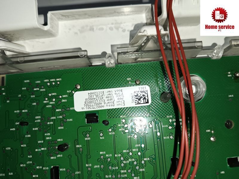 Б/У Модуль індикації пральної машини Electrolux А00275301/А, А00273501 +перемикач режимів (як на фото) 2985*E фото