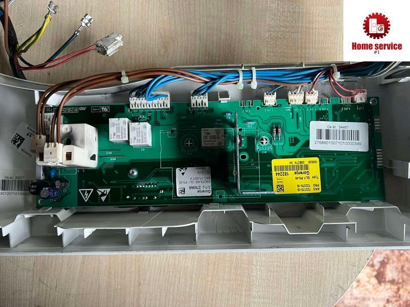Б/У Модуль управління пральною машиною Gorenje WS510SYW AKO 722170-15 PRG 722376-16 Sifta 276865 3735*E фото