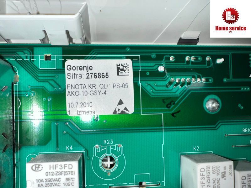 Б/У Модуль управління пральною машиною Gorenje WS510SYW AKO 722170-15 PRG 722376-16 Sifta 276865 3735*E фото
