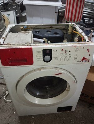 Б/У Розбирання пральної машини Samsung WF8598 .  Запчастини на пральну машину Samsung WF8598.  Samsung WF8598 по запчастинах 2637*E фото
