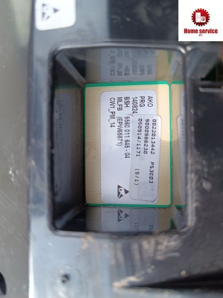 Б/У Модуль управления стиральной машины BOSCH BSH 5560011645-04 2886*E фото