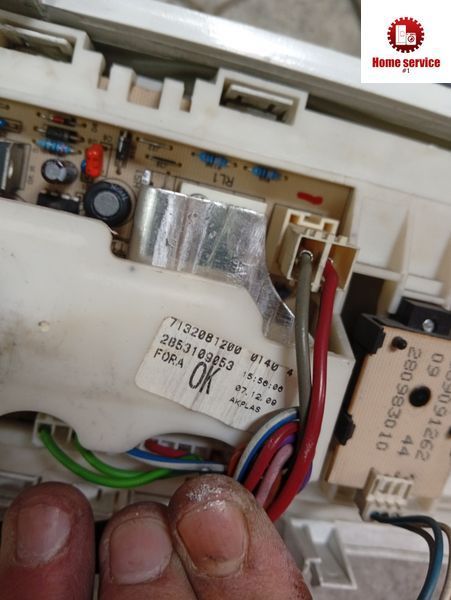 Вживаний модуль управління пральною машиною Beko WML 15105 E та інших моделей 3896*E фото