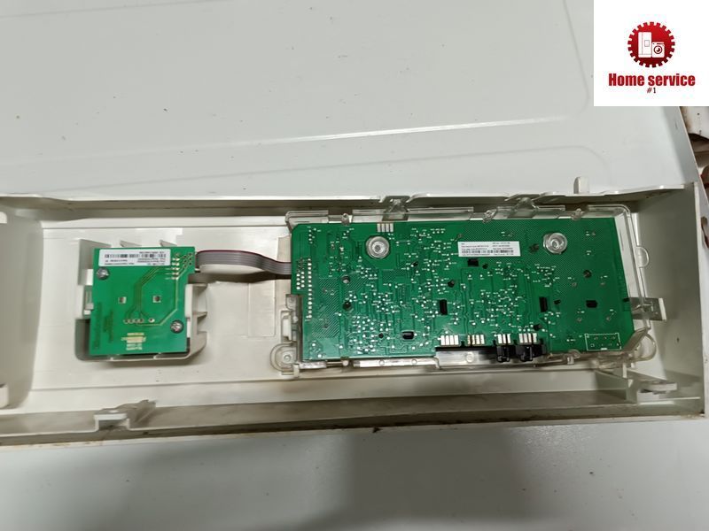 Б/У Модуль індикації пральної машини Electrolux 807301117/В, 807695231/А. +перемикач режимів (як на фото) 2986*E фото