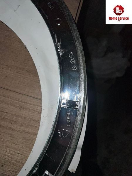 Б/У Декоративная накладка люка стиральной машины Beko . 284653 3738*E фото
