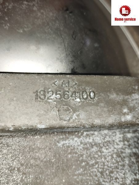 Б/У Хрестовина 132564100 пральної машини Zanussi, Electrolux, Aeg під 205/206 або 305/306 підшипники. Висота вала 11.4 см 2540*E фото