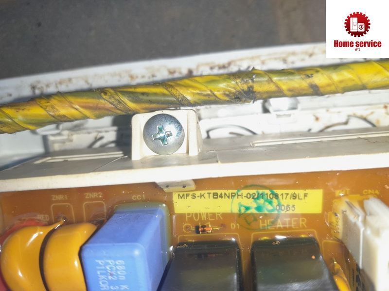 Вживаний модуль управління пральною машиною Samsung P1481 MFS-KTB4NPH-02/110817/9LF 0055 4098*E фото