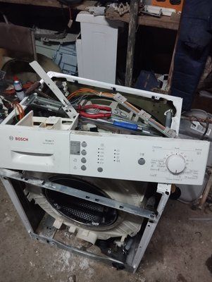 Б/У Модуль керування пральної машини Bosch Maxx 6 ( підходить на інші моделі) Мотор на 6 контактів 2541*E фото