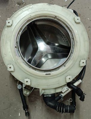 Б/У Бак взборі пральної машини Samsung EkoBubble 6кг. Підшипники хороші 3189*E фото