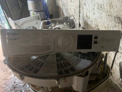 Вживаний модуль індикації пральної машини Whirlpool WRBSS 6215 W Code21028225600/W11125369 S/N:2225200414 4099*E фото