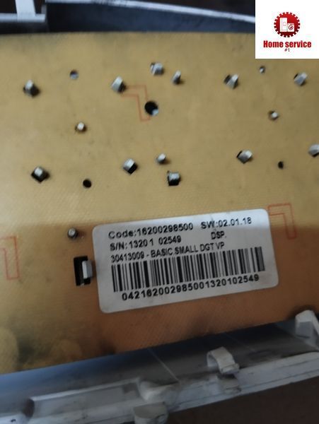 Б/У Модуль индикации sw:02.01.18. стиральной машины Indesit 1509*E фото