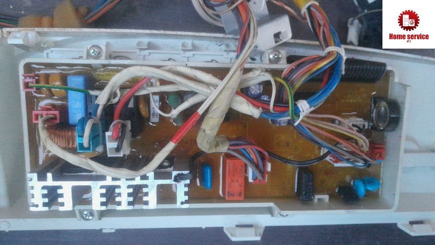 Б/У Модуль управления стиральной машини Samsung WF-R1061MFS-TRR1NRH-00/090815/3LF0060 4214*E фото