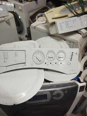 Б/У Модуль індикації пральної машини Ariston CAWD129. Код: 21014289700 S/N: 41702 SW: 02.00.21 Bitron Code: 30410815 3540*E фото