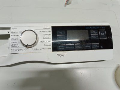 Б/У Модуль индикации стиральной машины Electrolux А06012720/А, 098530051800217 +переключатель режимов (как на фото) 2991*E фото