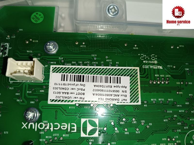 Б/У Модуль індикації пральної машини Electrolux А06010934/А, 065610111904932. +перемикач режимів (як на фото) 2992*E фото