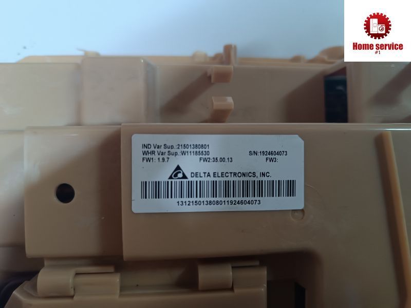 Б/У Силовий модуль управління  пральної машини Ariston AOS73F 09 EU. IND Var Sup.:21501380801.WHR Var Sup :W11185530. S/N:1924604073 2137*E фото