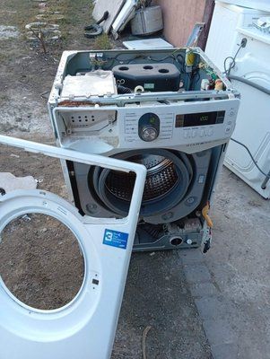Вживані запчастини до пральної машини Samsung WF1702YQQ/YLP.  Розбирання пральної машини Samsung WF1702YQQ/YLP 3853*E фото