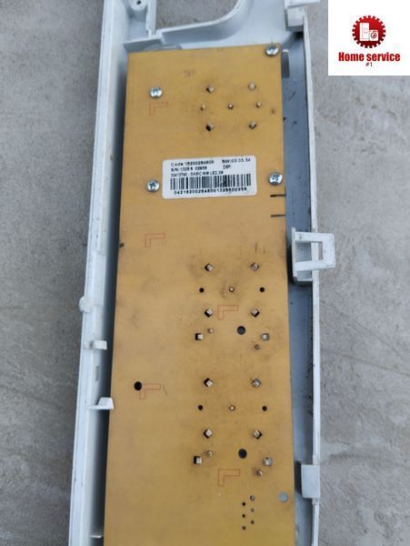 Б/У Модуль индикации для стиральной машины Indesit Code:16200284800 SW:03.03.34 S/N: 1328 6 02956  30412740 1985*E фото