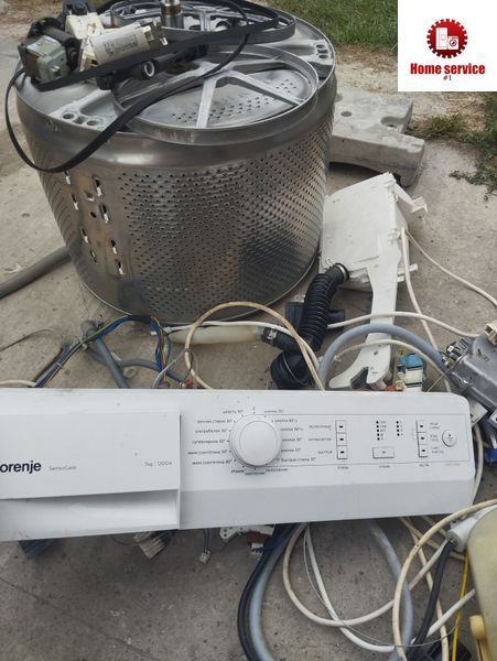 Б/У Модуль управления стиральной машины Gorenje на 1 прессостат .  Sifra: 385501 334004 3344*E фото