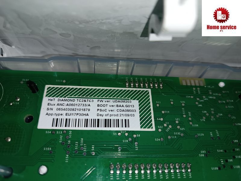 Б/У Модуль індикації пральної машини Electrolux A06012733/А 2944*E фото