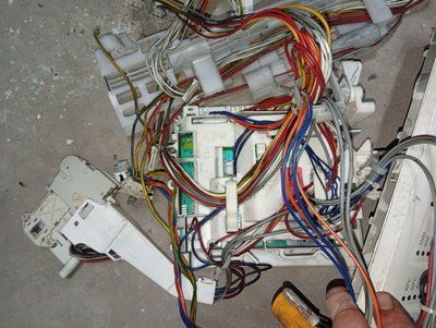 Б/У Модуль управления стиральной машины Zanussi. E132235423 132235423 W2A30140 132361421-001 132191252-016 914756548/01 4205*E фото