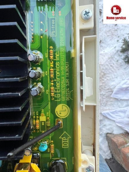 Б/У Модуль управления стиральной машини LG WD-12360NDK 1070306 6871ER1081A C/S:5D2B 6870EC9284A 3696*E фото