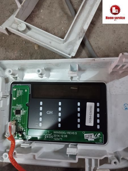 Б/У Модуль индикации с панелью для стиральной машины Samsung Б/У DC64-02853A WW5000J REVO.5 1774*E фото