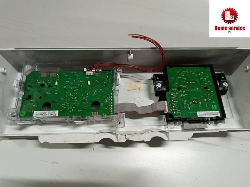 Б/У Модуль индикации стиральной машины Electrolux 807790509/А, 807790620/А. +переключатель режимов (как на фото) 2946*E фото