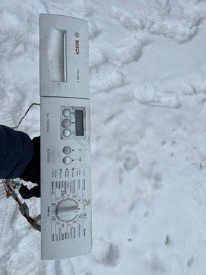 Б/У Модуль управління пральною машиною Bosch WLF20261OE 9000349113 9000328877 260608/559 SAP Nr-21000202 3697*E фото