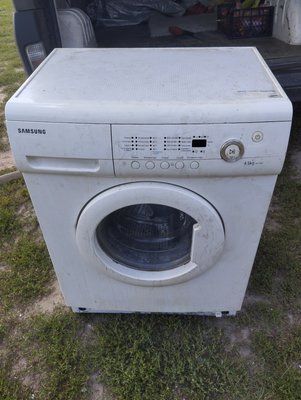 Б/У Розбирання пральної машини Samsung WF-F862 .  Запчастини на пральну машину Samsung WF-F862.  Samsung WF-F862 за запчастинами 3347*E фото