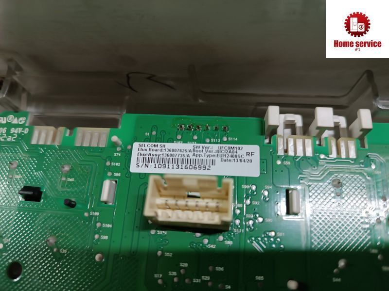 Б/У Модуль индикации стиральной машины Electrolux 136007625/А, 136007735/А. +переключатель режимов (как на фото) 2947*E фото