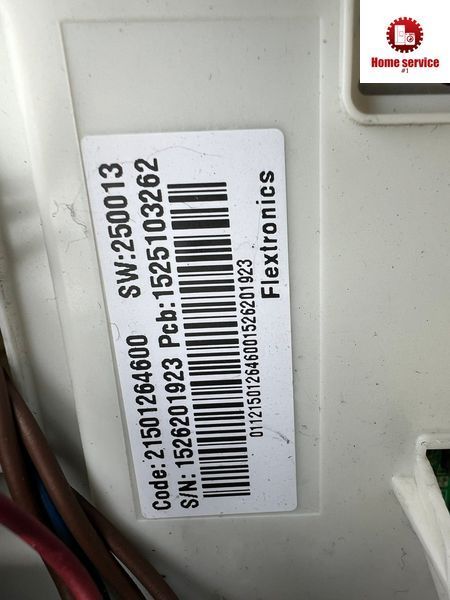 Б/У Модуль управления стиральной машини indesit WISN821 Code:21021361300 S/N:1514203544  Code:21501264600 S/N:1526201923 Pcb:1525103262 3698*E фото