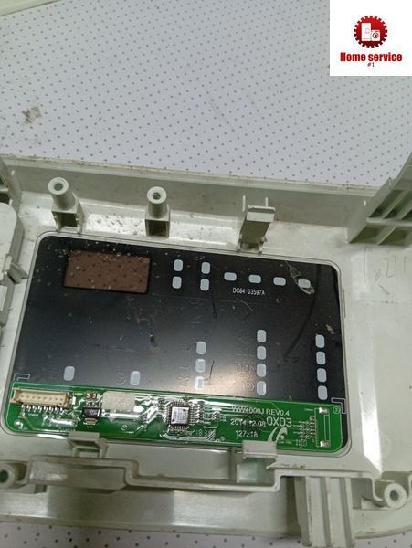 Б/У Лицевая панель без платы на стиральную машину Samsung.DC64-03597ADC64-02853A 4308*E фото