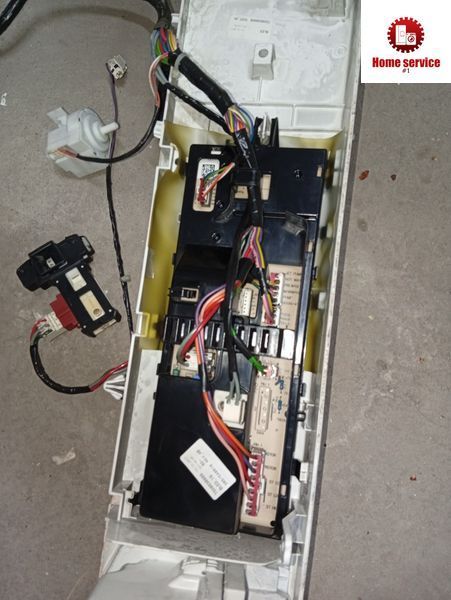 Вживаний модуль управління пральної машини Beko. 7320630009 2851540610 4058*E фото