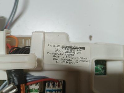 Б/У Модуль індикації A06010930/А. S/N:132912121901983.пральної машини ELECTROLUX 2700*E фото