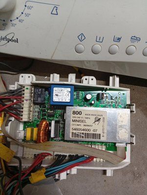 Вживаний модуль управління пральної машини Whirlpool, Ardo. Minisel 800 54605400 45DX-85SX-65dX 4065*E фото