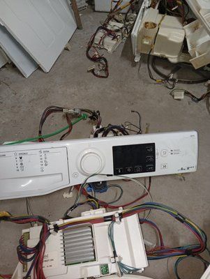Вживаний модуль інструкції до пральної машини Ariston RSSG 603 та інших моделей. 21025541200 FW1:03.03.07 S/N: 1644469200 4060*E фото