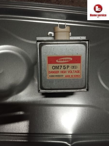 Б/У Магнетрон для микроволновой печи Samsung OM75P(31) 1000W 2452*E фото