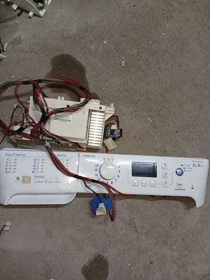 Вживаний комплект електроніки для пральної машини Indesit PWSE 61070 W. Замок під гачок (звичайний) 4066*E фото